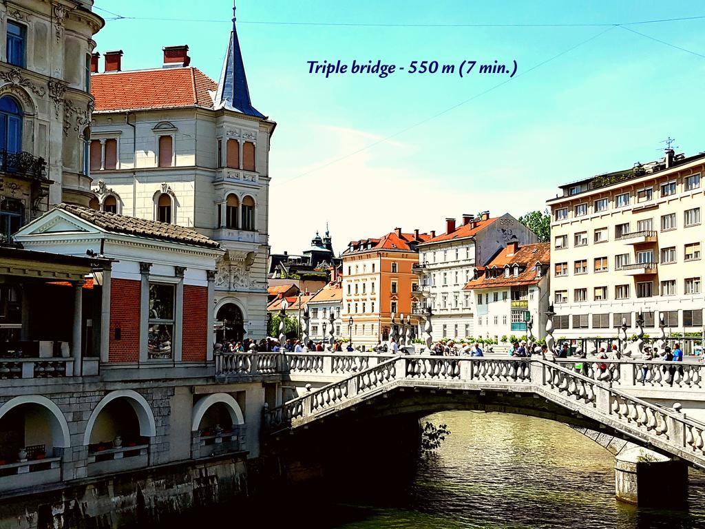 Appartamento Slovenian Art Story Lubiana Esterno foto